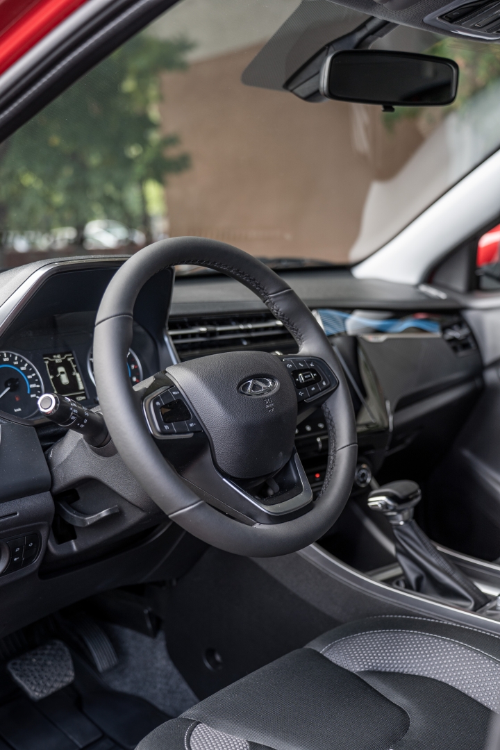 Chery Tiggo 2 Pro, Жылытқышы бар көпфункциялы руль дөңгелегі
