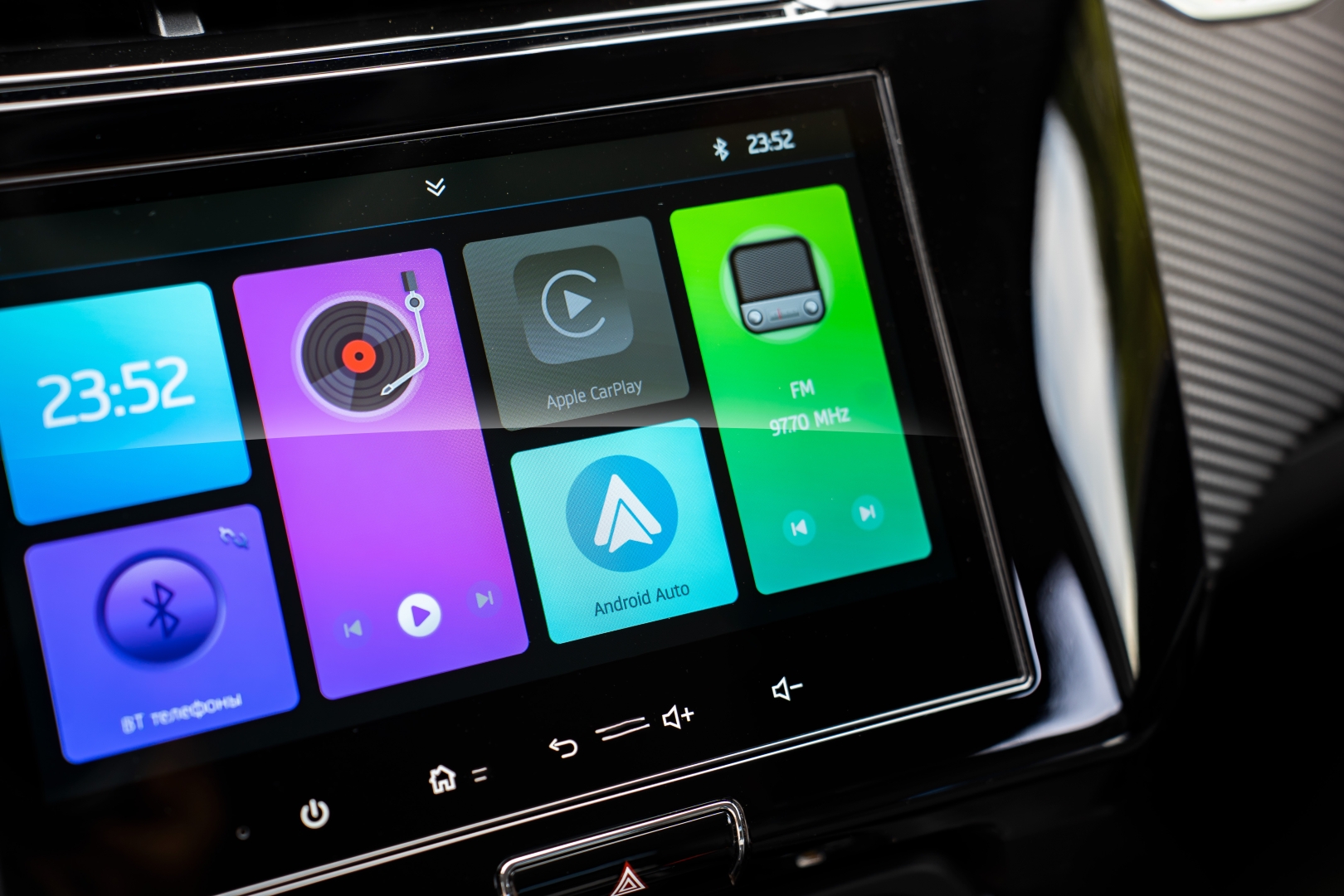 Chery Tiggo 2 Pro, 9 дюймдік сенсорлы экран HMI