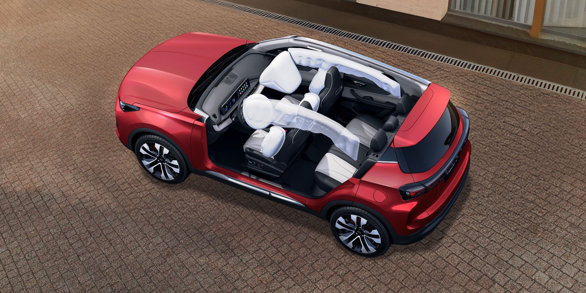 Chery Tiggo 4, 7 қауіпсіздік жастықтары