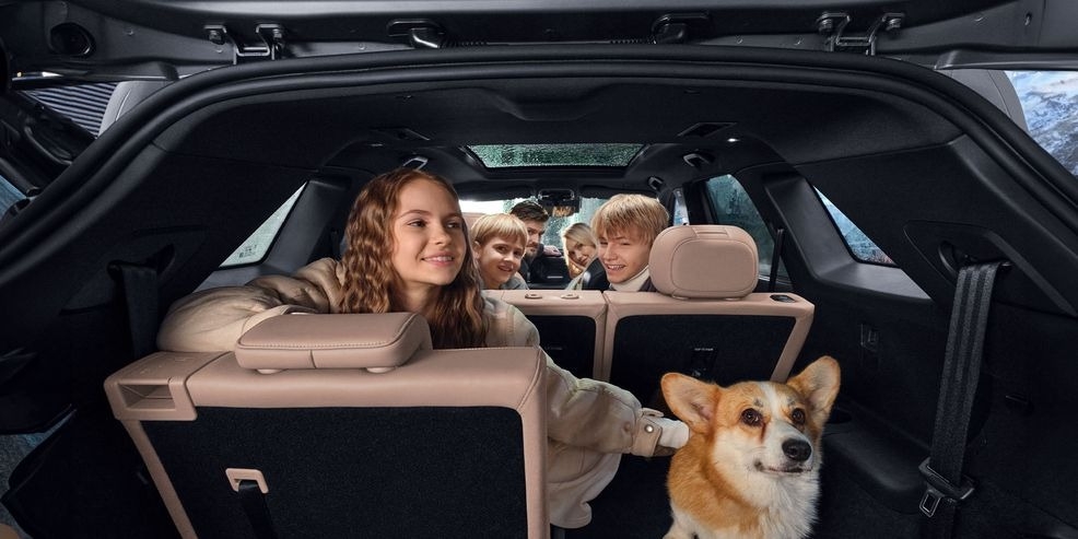 Chery Tiggo 9, Отбасылық сапарлар үшін кең 7 орындық салон