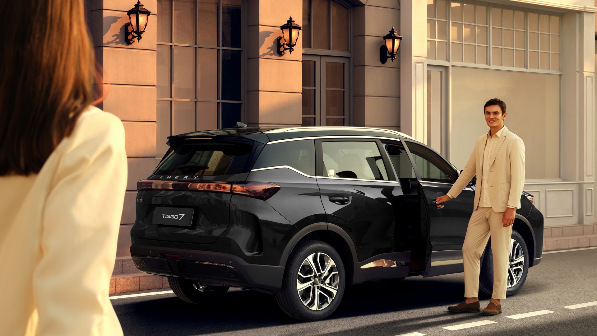 Chery Tiggo 7, Артқы бөлігінің жаңартылған дизайны