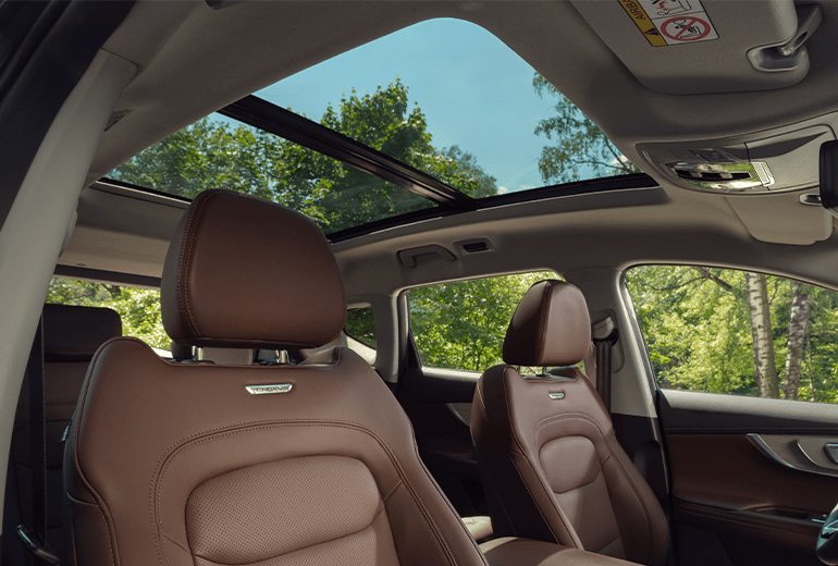 Chery Tiggo 7, Панорамалық төбе