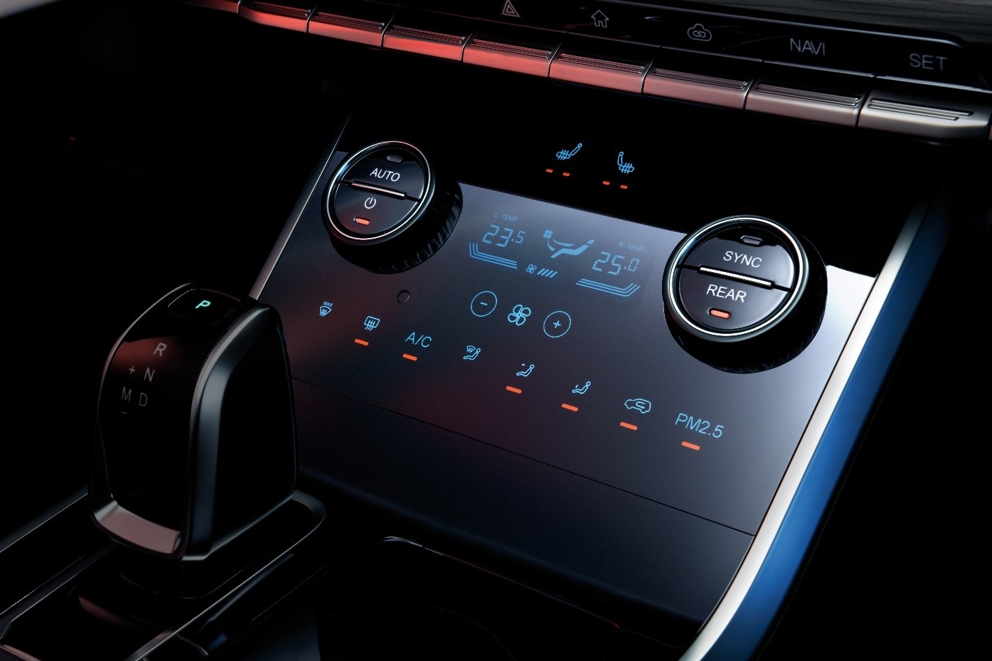 Chery C8, ЕКІ АЙМАҚТЫҚ КЛИМАТТЫҚ-БАҚЫЛАУ
